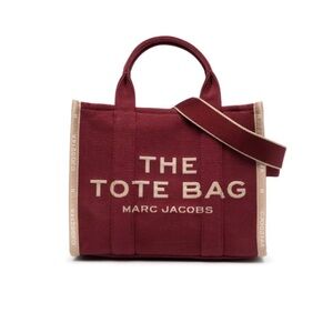 Marc Jacobs Burgundy Tote Bag